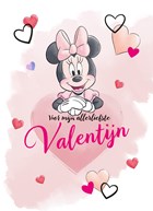 Minnie Mouse Valentijnskaart